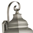 Beaumont Lane 3 Light Outdoor Wall Lantern in Vintage Pewter