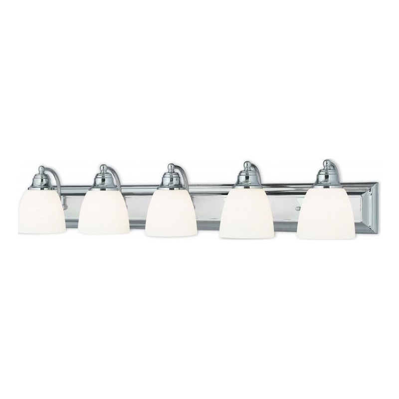 Beaumont Lane 5 Light Bath Light in Chrome