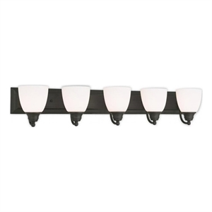 Beaumont Lane 5 Light Bath Light in Bronze