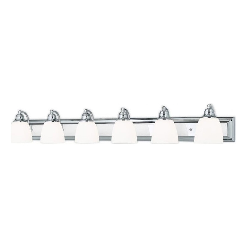 Beaumont Lane 6 Light Bath Light in Chrome