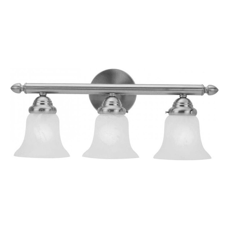 Beaumont Lane 3 Light Bath Light in Brushed Nickel