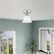 Beaumont Lane Ceiling Mount in Brushed Nickel