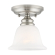 Beaumont Lane Ceiling Mount in Brushed Nickel