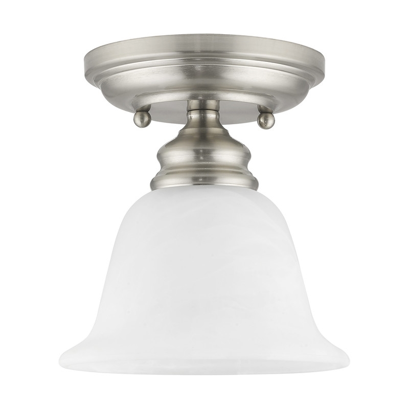 Beaumont Lane Ceiling Mount in Brushed Nickel