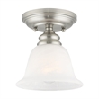 Beaumont Lane Ceiling Mount in Brushed Nickel