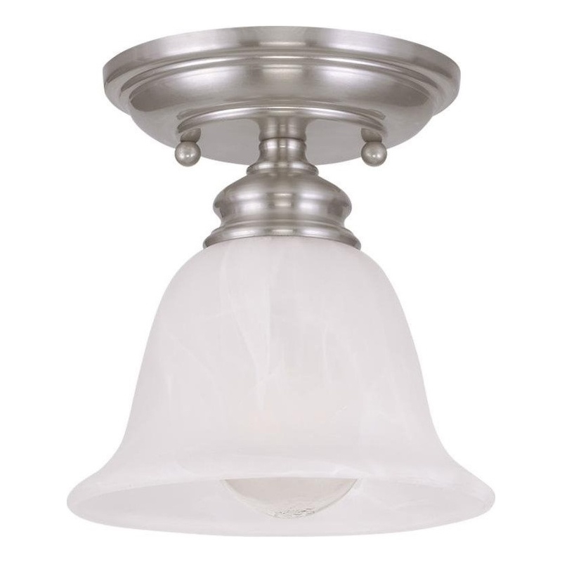 Beaumont Lane Ceiling Mount in Brushed Nickel