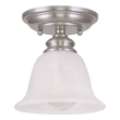 Beaumont Lane Ceiling Mount in Brushed Nickel