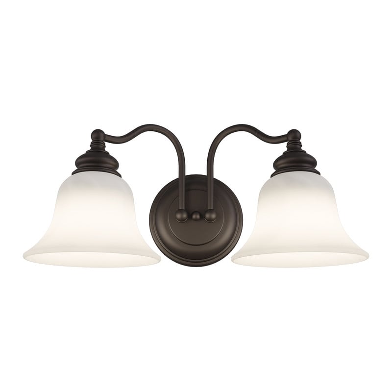 Beaumont Lane 2 Light Bath Light in Bronze