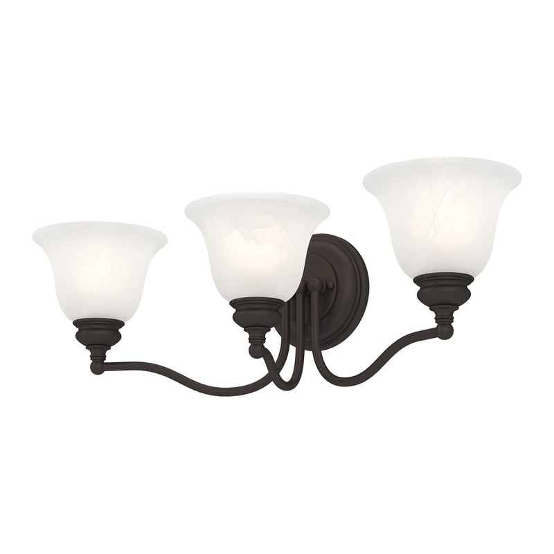 Beaumont Lane 3 Light Bath Light in Bronze