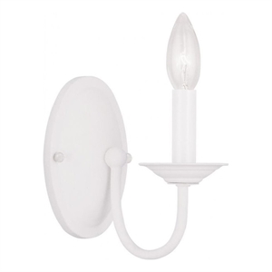 Beaumont Lane Wall Sconce in White