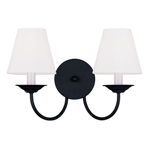 Beaumont Lane 2 Light Wall Sconce in Black