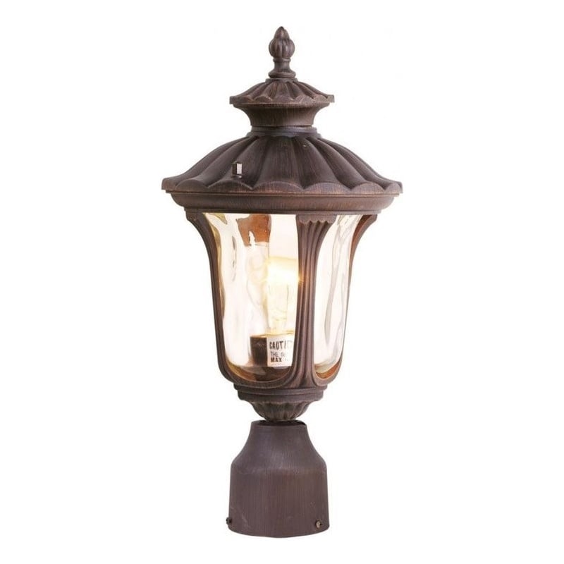 Beaumont Lane Outdoor Post Head in Imperial Bronze