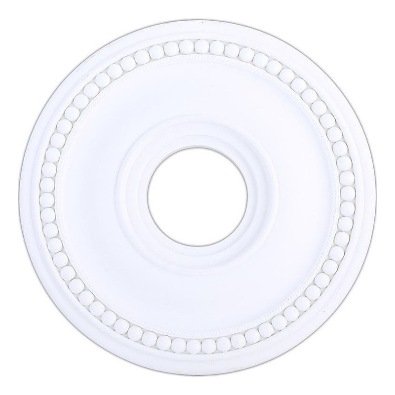 Beaumont Lane Ceiling Medallion in White