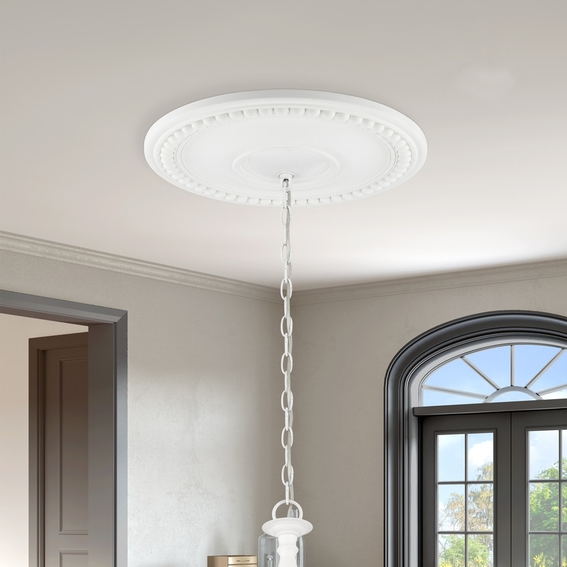 Beaumont Lane Ceiling Medallion in White