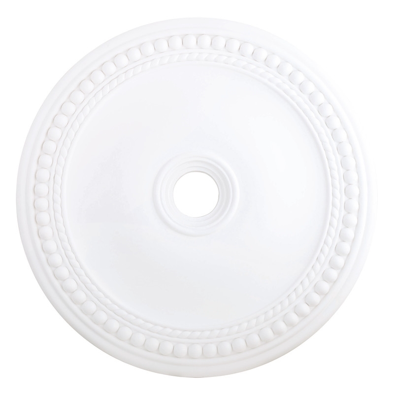 Beaumont Lane Ceiling Medallion in White