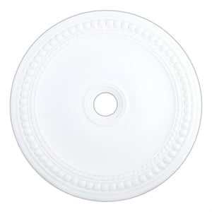 Beaumont Lane Ceiling Medallion in White