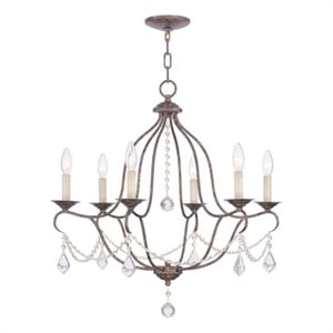 Beaumont Lane 6 Light Chandelier in Venetian Golden Bronze
