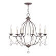 Beaumont Lane 6 Light Chandelier in Venetian Golden Bronze
