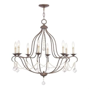 Beaumont Lane 8 Light Chandelier in Venetian Golden Bronze