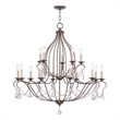 Beaumont Lane 15 Light Chandelier in Venetian Golden Bronze