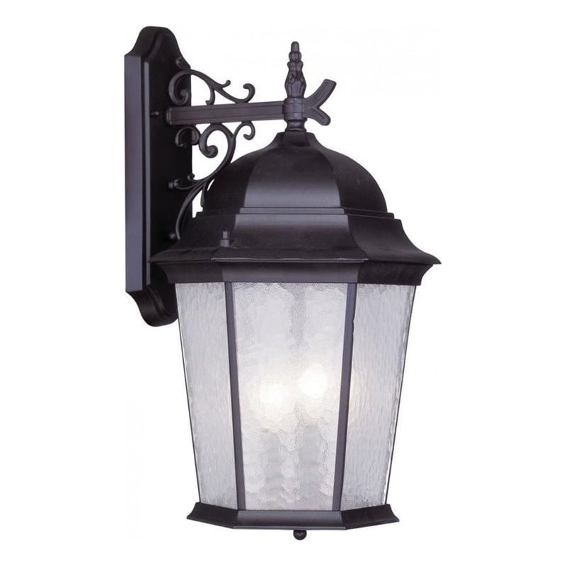 Beaumont Lane 3 Light Outdoor Wall Lantern in Bronze