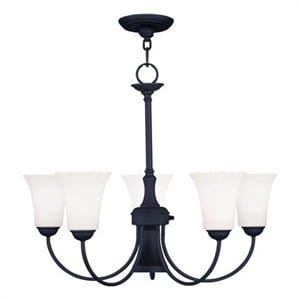 Beaumont Lane 6 Light Chandelier in Black