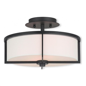 Beaumont Lane 2 Light Ceiling Mount in Bronze