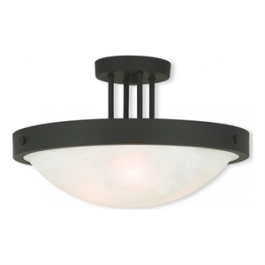 Beaumont Lane 3 Light Ceiling Mount in Bronze