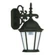 Beaumont Lane Outdoor Wall Lantern in Textured Black