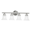 Beaumont Lane 4 Light Bath Light in Brushed Nickel
