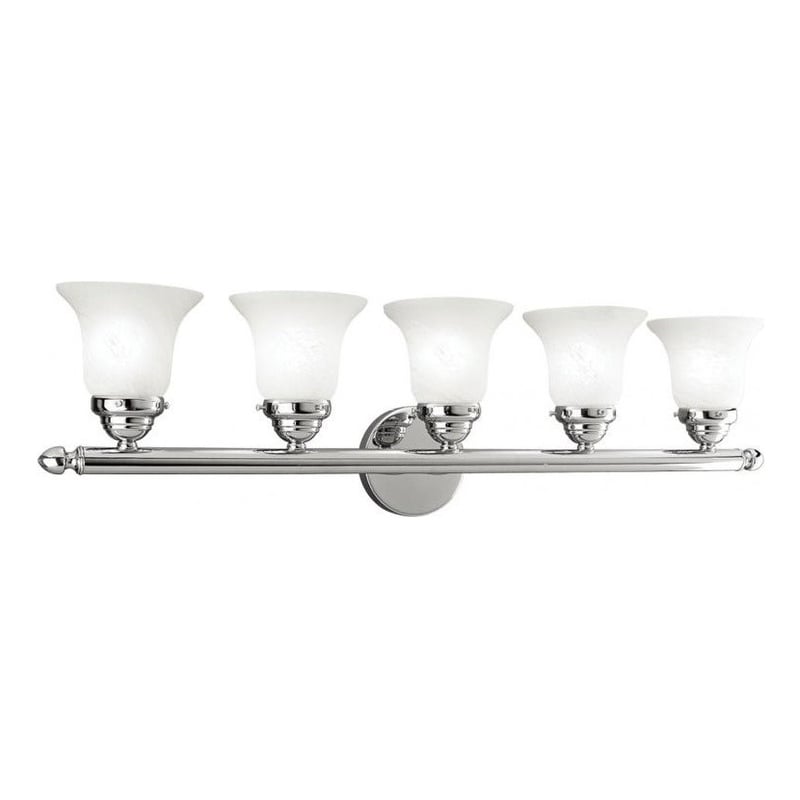 Beaumont Lane 5 Light Bath Light in Chrome