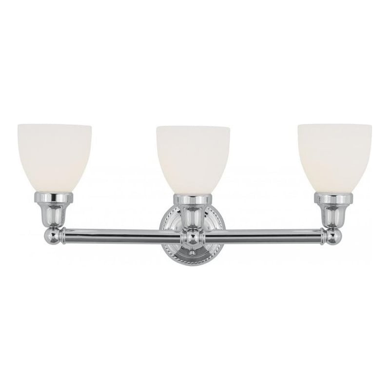 Beaumont Lane 3 Light Bath Light in Chrome
