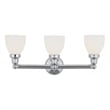 Beaumont Lane 3 Light Bath Light in Chrome