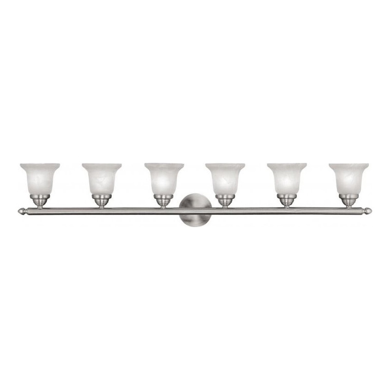 Beaumont Lane 6 Light Bath Light in Brushed Nickel