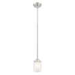 Beaumont Lane Mini Pendant in Brushed Nickel