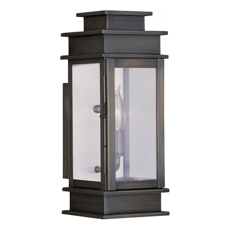 Beaumont Lane Outdoor Wall Lantern in Vintage Pewter