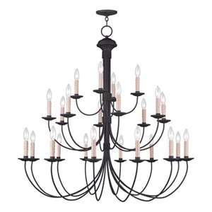 Beaumont Lane 24 Light Chandelier in Black