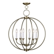 Beaumont Lane 6 Light Chandelier in Antique Brass