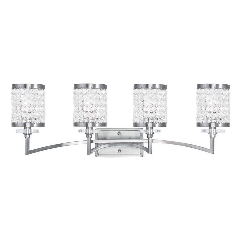 Beaumont Lane 4 Light Bath Light in Brushed Nickel