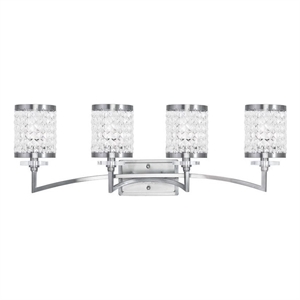 Beaumont Lane 4 Light Bath Light in Brushed Nickel