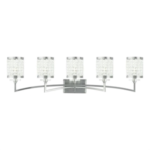 Beaumont Lane 5 Light Bath Light in Brushed Nickel