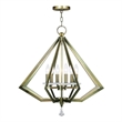 Beaumont Lane 6 Light Chandelier in Antique Brass