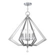Beaumont Lane 6 Light Chandelier in Brushed Nickel