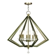 Beaumont Lane 8 Light Chandelier in Antique Brass