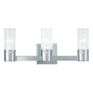 Beaumont Lane 3 Light Bath Light in Chrome