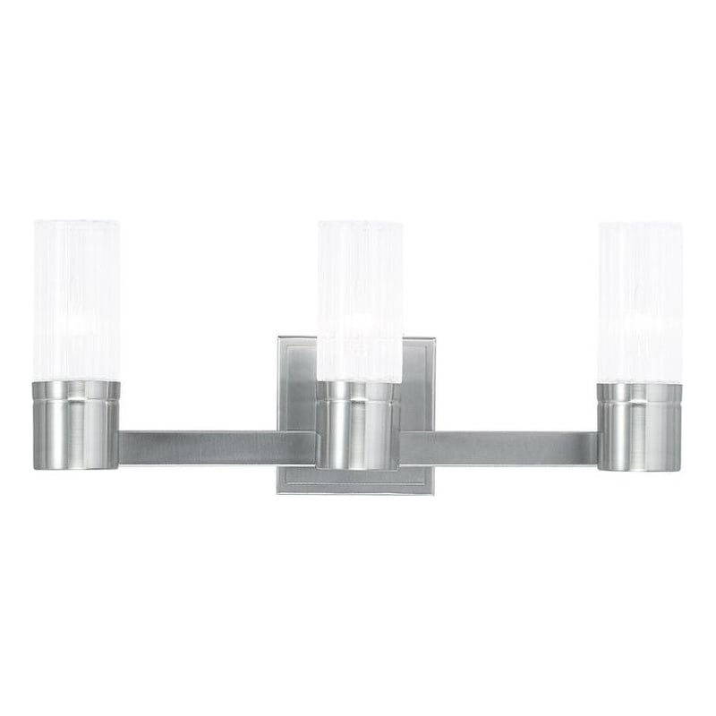 Beaumont Lane 3 Light Bath Light in Brushed Nickel