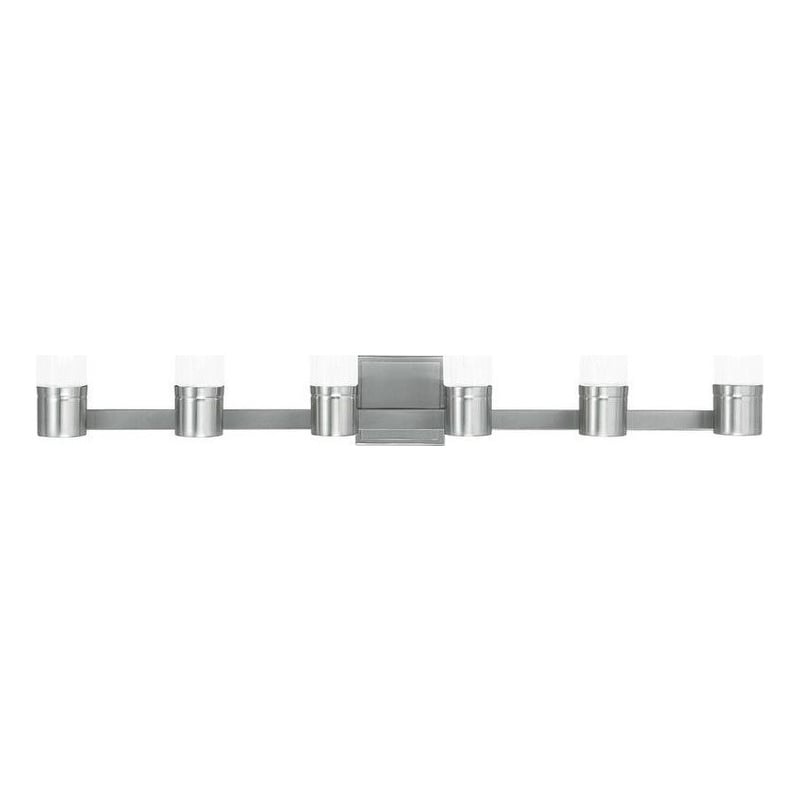 Beaumont Lane 6 Light Bath Light in Brushed Nickel