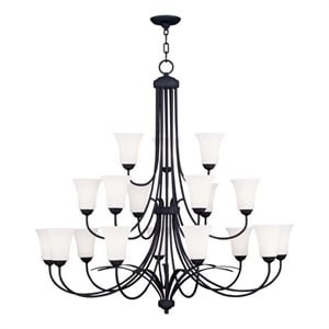 Beaumont Lane 18 Light Chandelier in Black