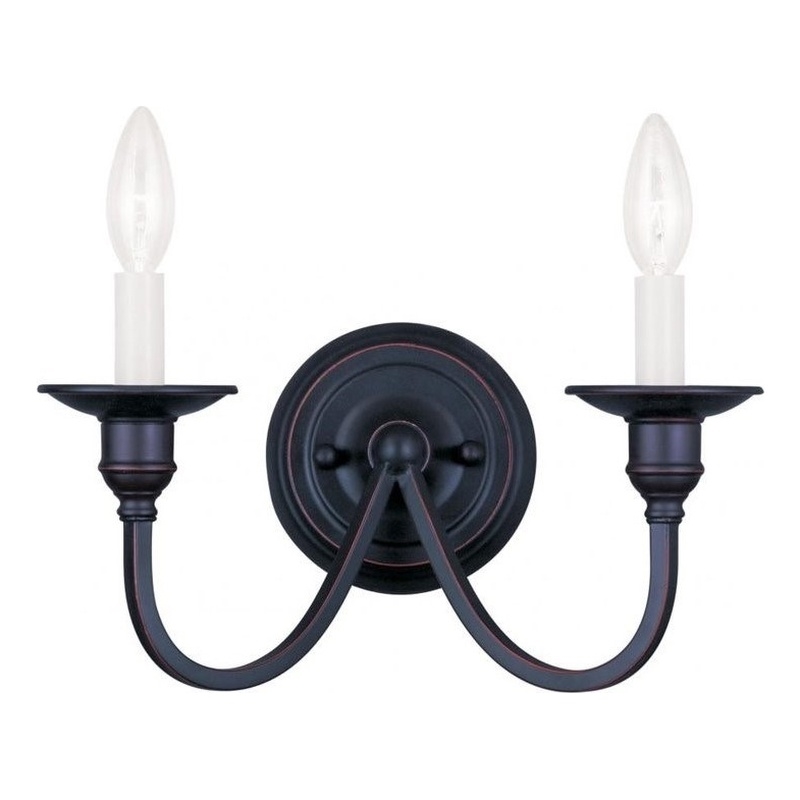 Beaumont Lane 2 Light Wall Sconce in Olde Bronze