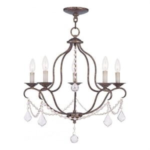 Beaumont Lane 5 Light Chandelier in Venetian Golden Bronze